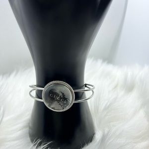 Silver cuff bracelet